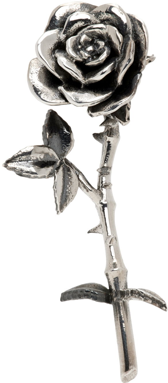 Uhani Enfants Riches Déprimés Silver Rose Single Earring Kovinski | 140-198