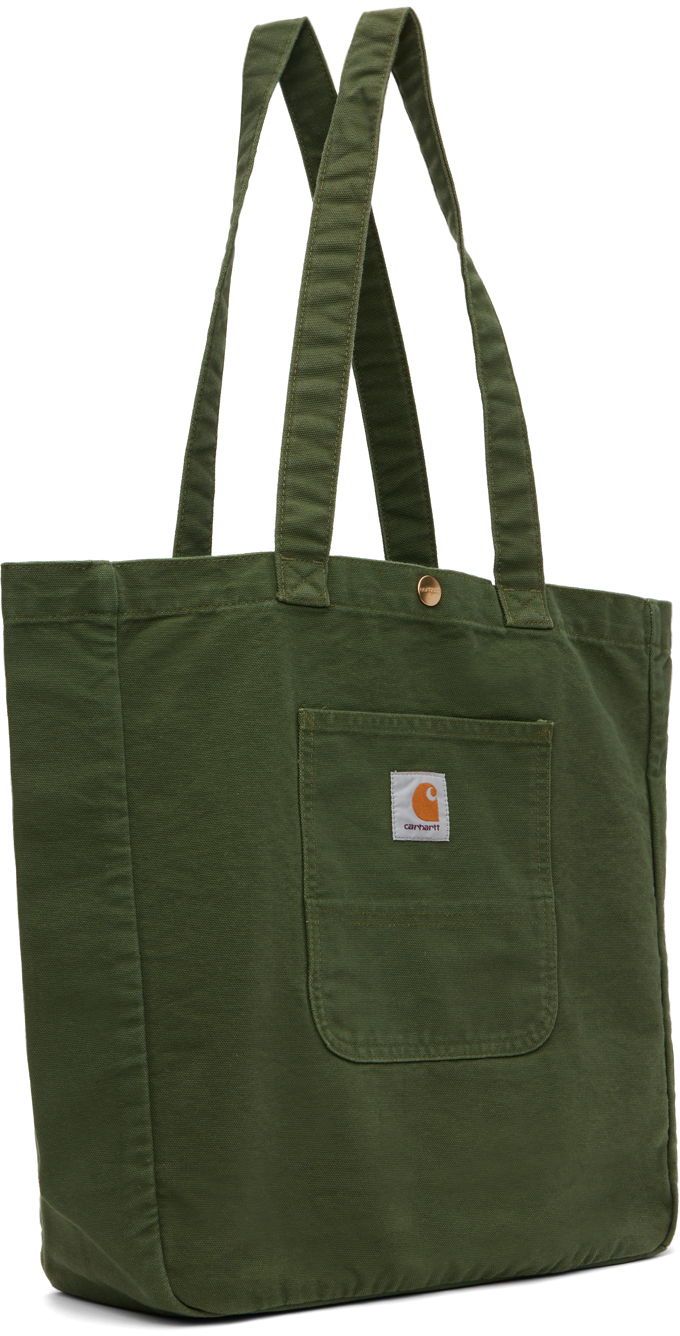 Tote bag Carhartt WIP Canvas Tote Bag Zelena | I031403, 1