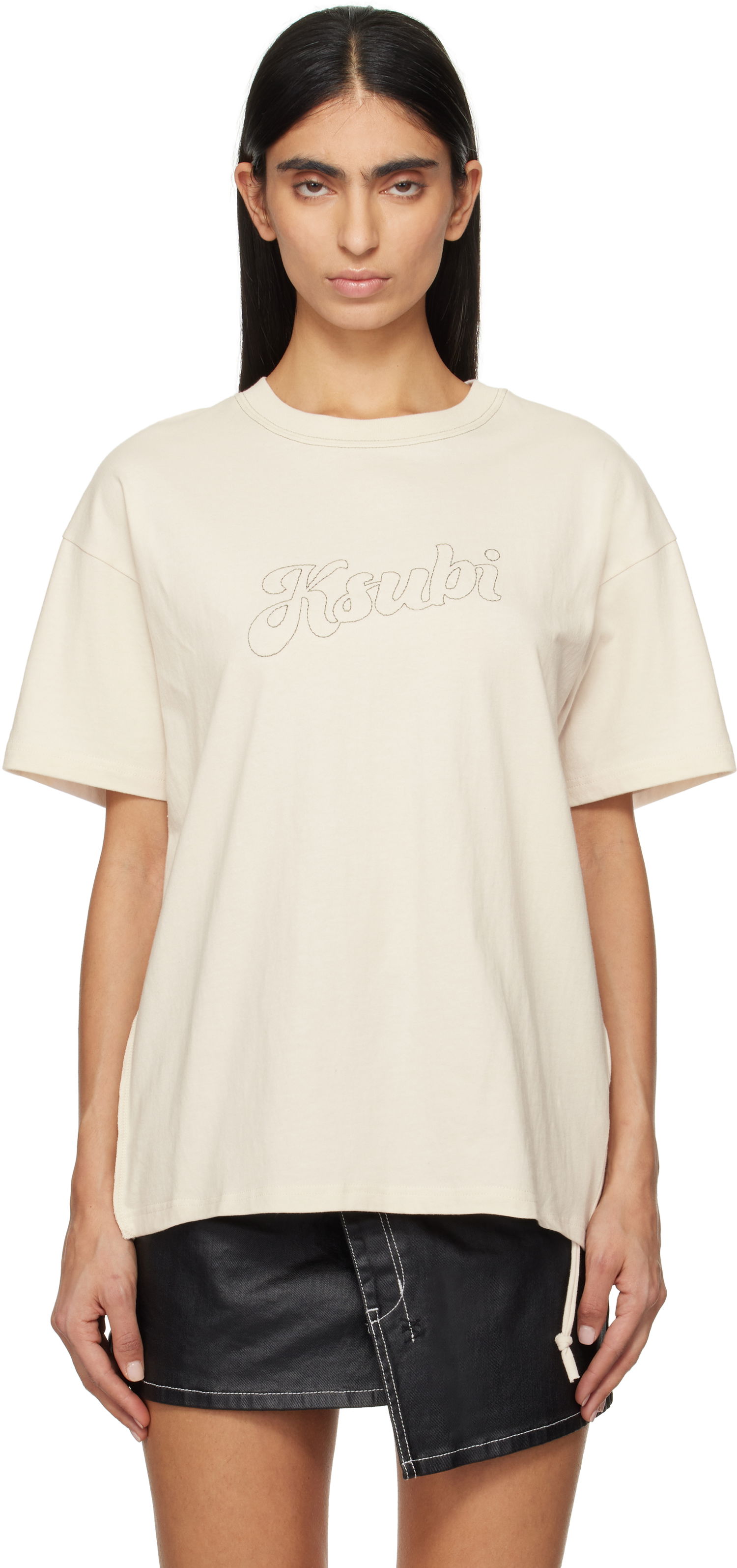 Majica Ksubi Sketch Oh G Slice T-Shirt Bež | WPS25TE011, 0