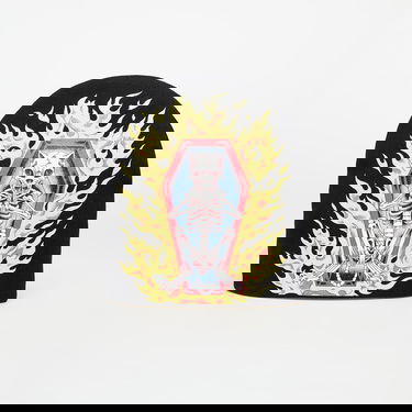 Beanie RIPNDIP Burn In Heck Graphic Beanie Črna | RNDHOL24194, 1