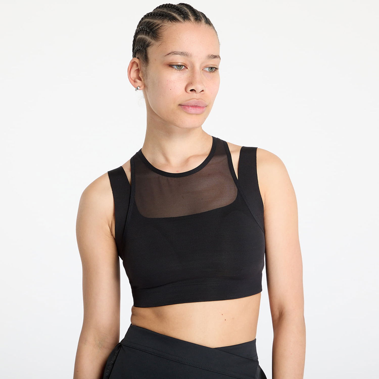 Krila The North Face The North Face Refina Double-Layer Sports Bra Črna | NF0A891KJK31, 1