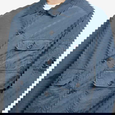 Srajce C.P. Company C.P. Company Chrome-R Overshirt Modra | 18CMOS013A-005904G-891, 5