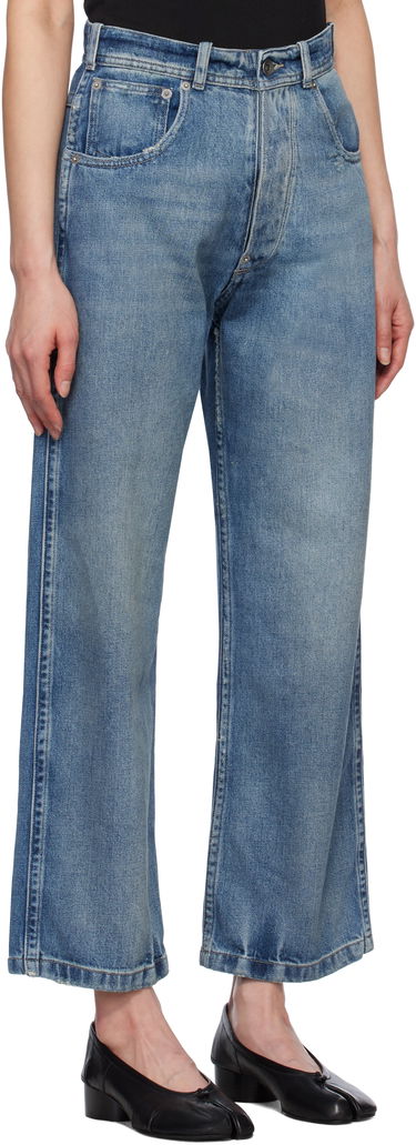 Kavbojke Maison Margiela Maison Margiela Distressed Jeans Modra | S50LA0240 S30383, 4