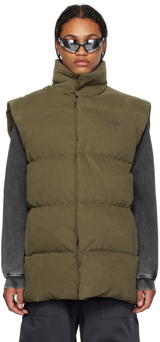 Telovnik We11done We11done Quilted Down Vest Zelena | WD-PV3-23-030-U-KK