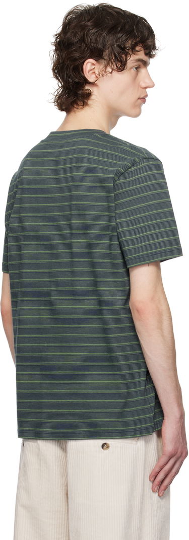 Majica A.P.C. A.P.C. Aymeric Striped T-Shirt Zelena | COHGX-H26132, 2
