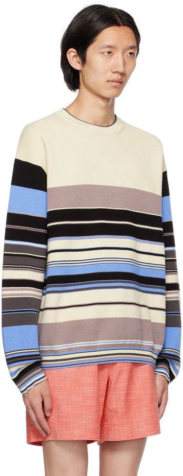 Pleteni pulover Paul Smith PS Paul Smith Striped Sweater Večbarvna | M2R-214Y-L21866, 4