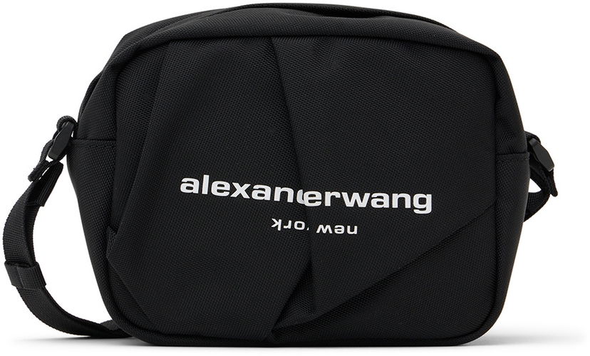 Torba za čez ramo Alexander Wang Alexander Wang Wangsport Shoulder Bag Črna | 20322X20T