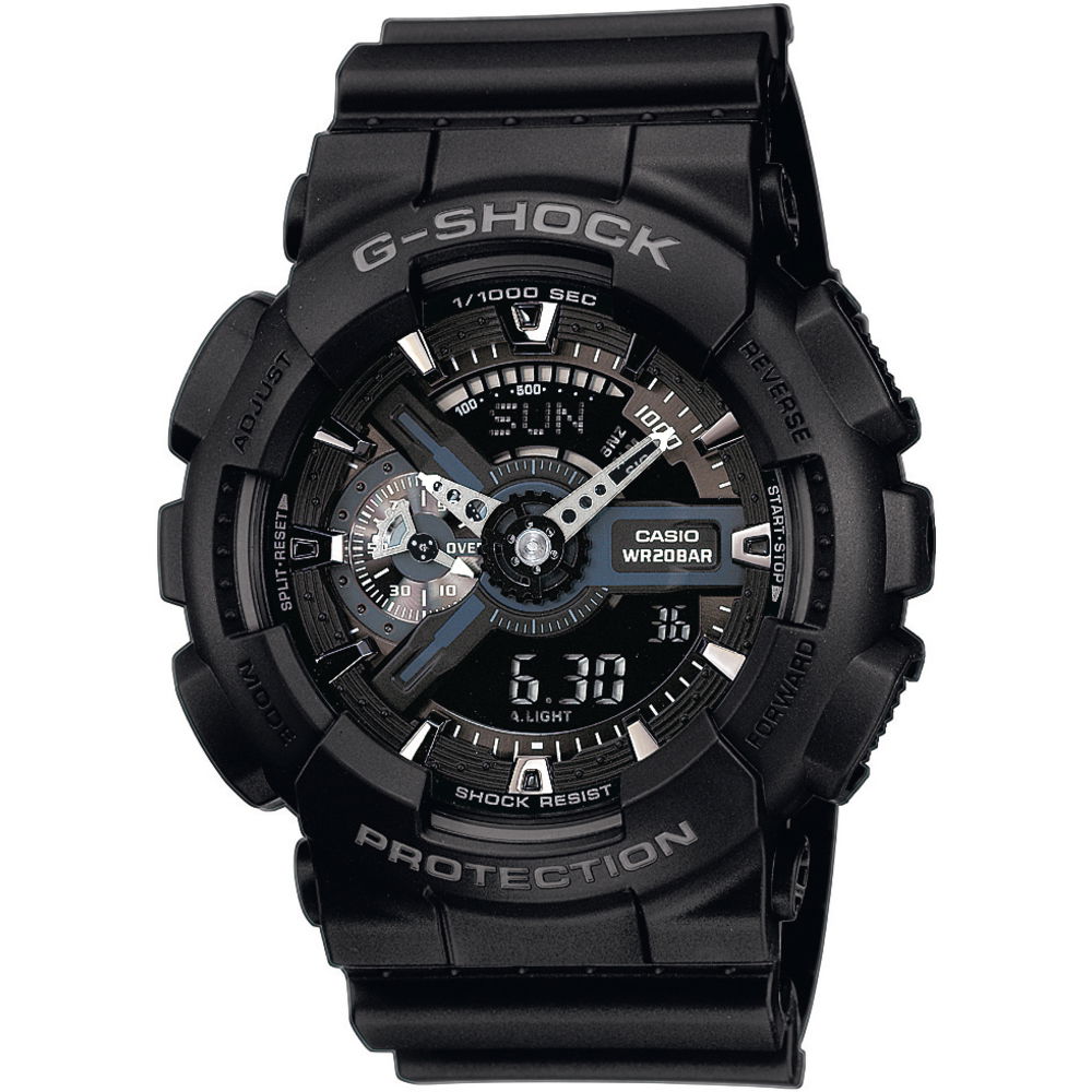 Ure CASIO G-Shock GA-110-1BER Črna | GA-110-1BER, 1