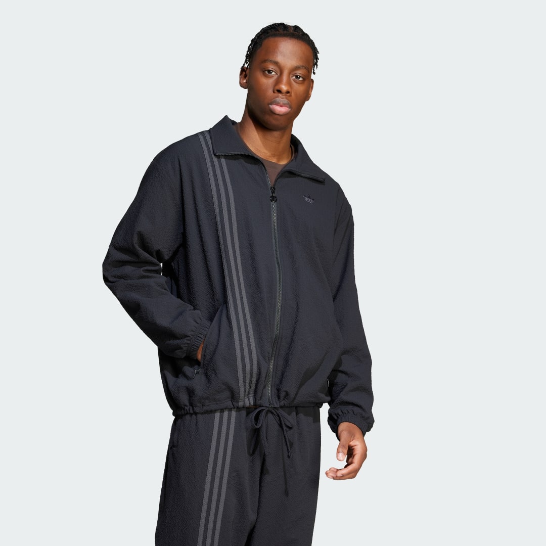 Vetrovka adidas Performance Men's Firebird Track Jacket Črna | JC7416, 0
