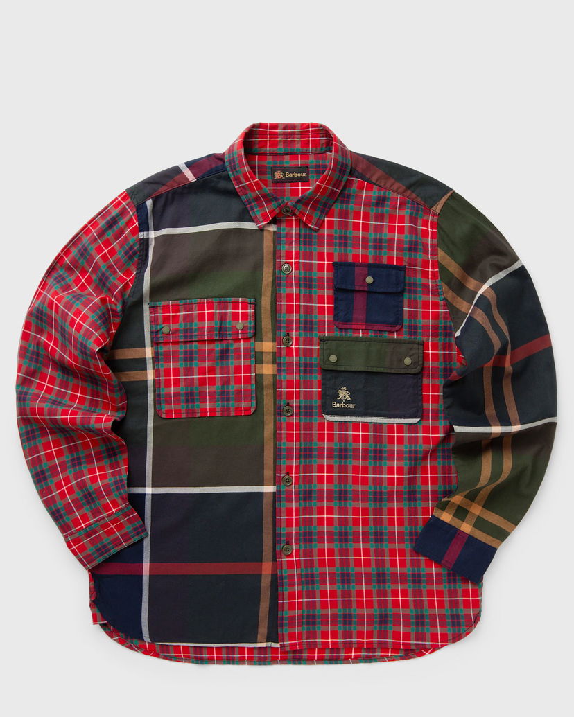 Srajce Barbour Long Sleeve Shirt Rdeča | MSH5538MI73