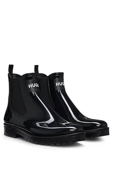 Dežni plašč BOSS HUGO Chelsea Rain Boots Črna | 50498397