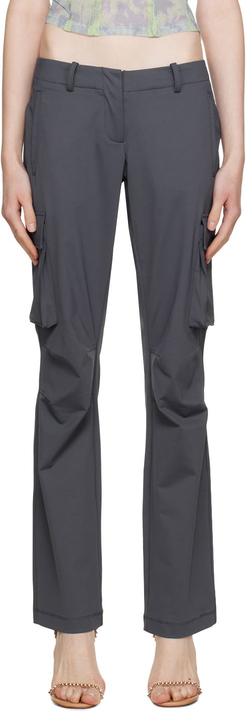 Cargo hlače Miaou Miaou Raven Cargo Pants Siva | 1019PTCHL
