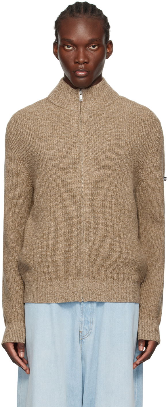 Pleteni pulover A.P.C. Tan Heath Sweater Bež | WVBCZ-H22264, 0