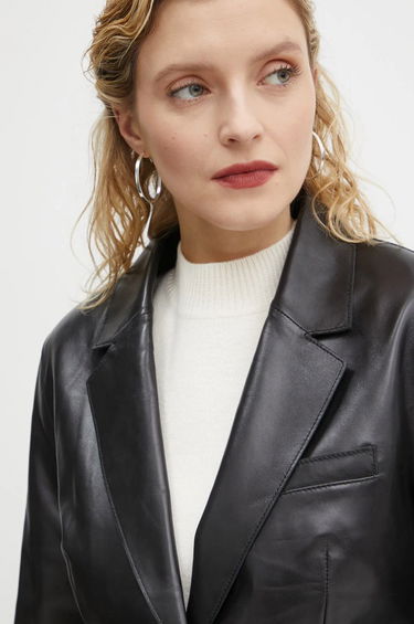 Jakna STAND STUDIO Stand Studio Mina Leather Blazer Črna | 66391.7850, 3