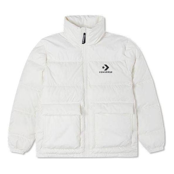 Puhovka Converse Star Chevron Down Jacket Bela | 10023755-A01