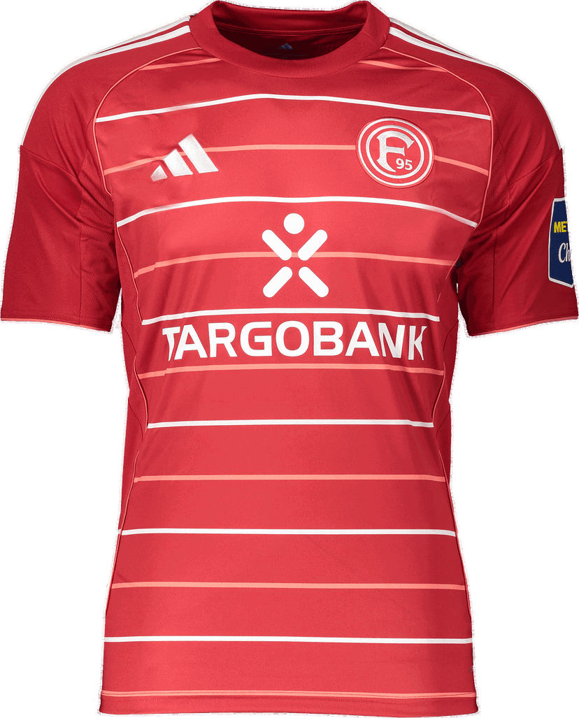 Dres adidas Originals Fortuna Düsseldorf Home Jersey 2025/26 Rdeča | 6f95jd7389