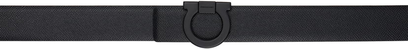 Pasovi FERRAGAMO Ferragamo Fixed Gancini Reversible Belt Črna | 780180