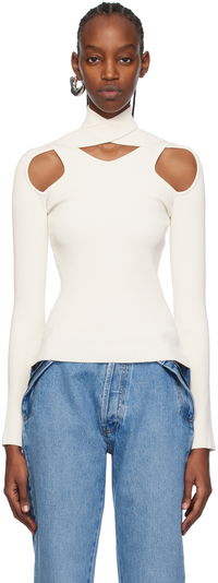 Coperni Cutout Turtleneck Sweater