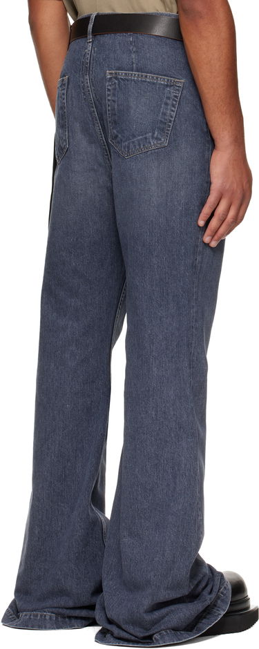 Kavbojke Rick Owens DRKSHDW Concordians Bolan Bootcut Jeans Modra | DU02E7365 DGY, 2