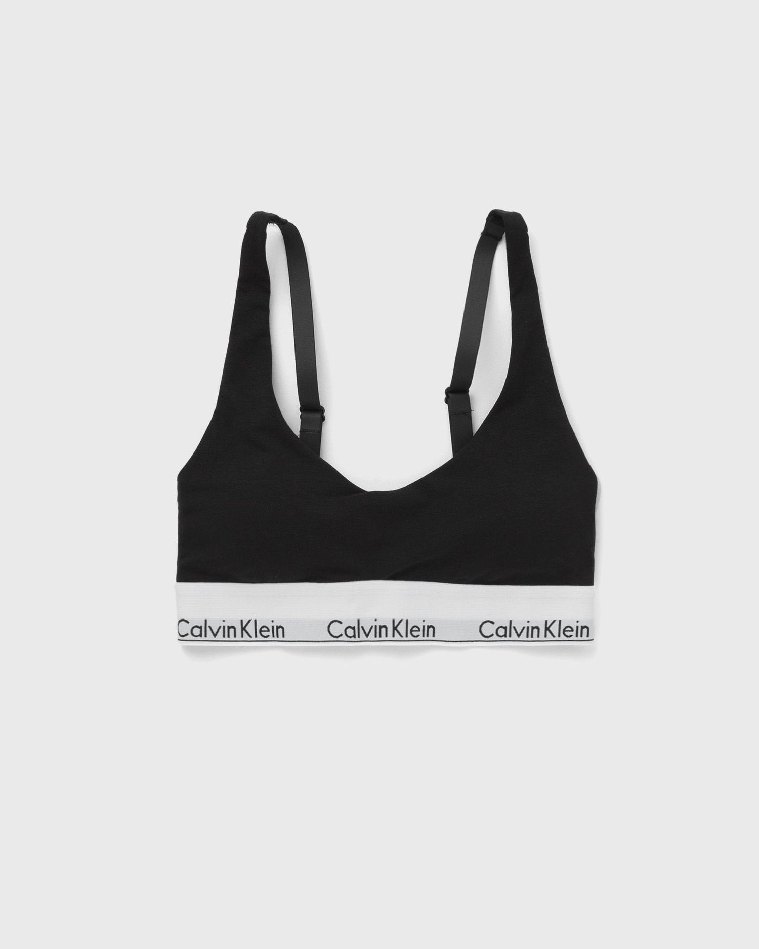 Modrček CALVIN KLEIN LIGHTLY LINED BRALETTE Črna | 000QF7586EUB1, 0