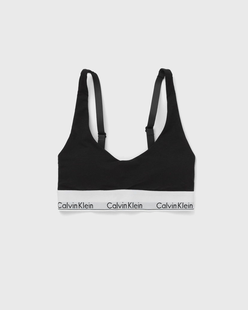 Modrček CALVIN KLEIN LIGHTLY LINED BRALETTE Črna | 000QF7586EUB1