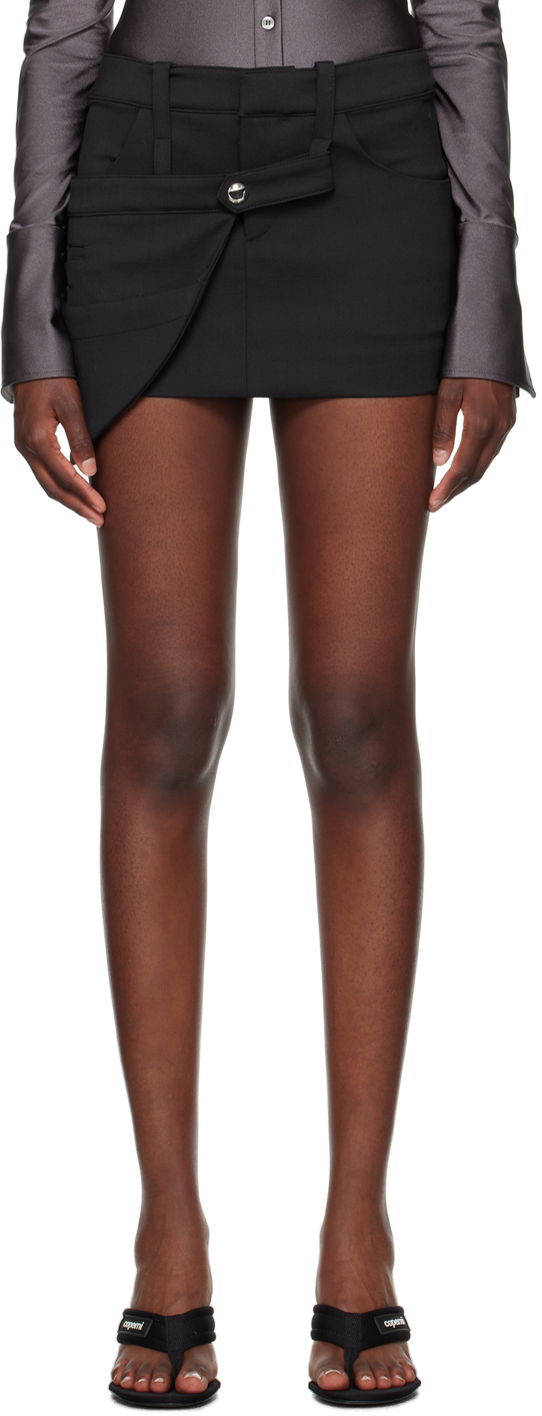 Krila Coperni Coperni Utilitary Miniskirt Črna | COPJ39111