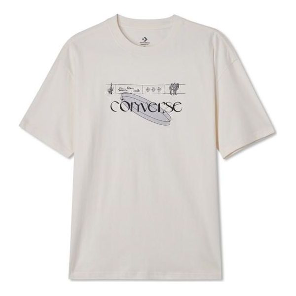 Majica Converse Logo Graphic T-Shirt Bela | 10024870-A01