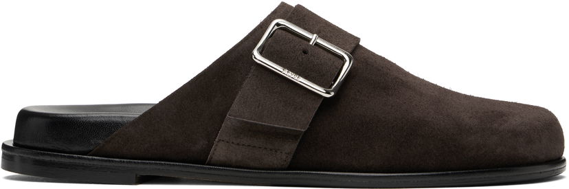 Oblačila Aeyde Aeyde Finja Suede Slip-On Loafers Rjava | A11-FL-FAER08FL154-SS25-953-022