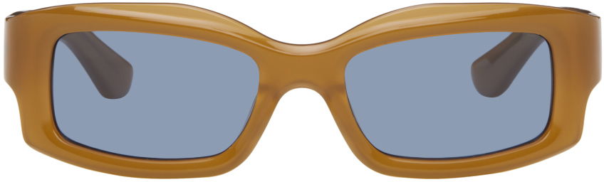 Sončna očala Port Tanger Addis Rectangle Sunglasses Rjava | PT-3806, 0