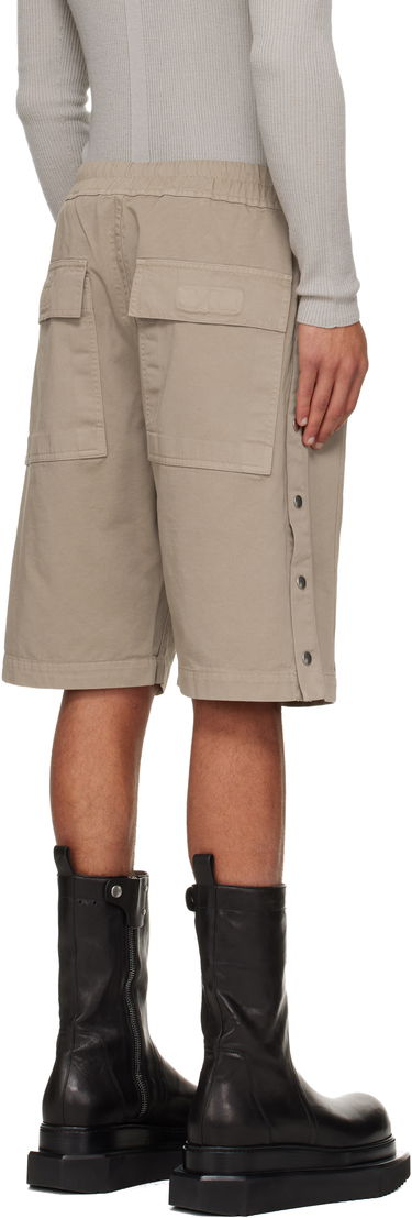 Kratke hlače Rick Owens DRKSHDW Concordians Pusher Shorts Bež | DU02E7373 TW, 2