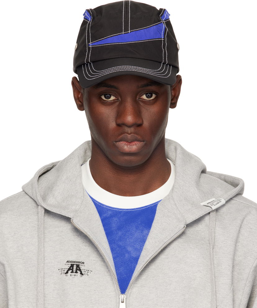 Kapa ADER ERROR Contrast Stitch Cap Črna | BN01SSHW0202BK