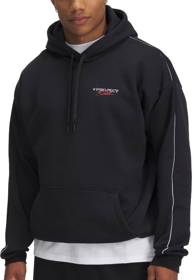 Pulover Under Armour Project Rock Icon Fleece Hoodie Črna | 1389916-001