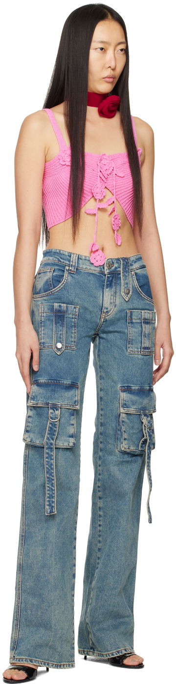 Ogrlica Blumarine Rose Choker Rdeča | P422W267A, 2