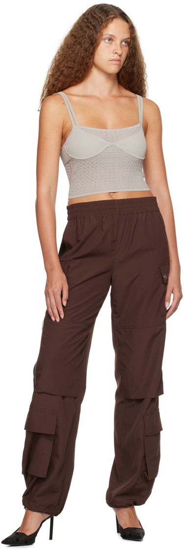 Majica brez rokavov Dion Lee Knit Tank Top Siva | A7722P23, 3