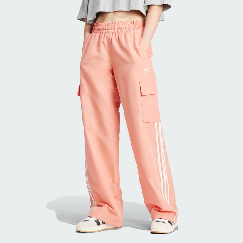 Hlače in kavbojke adidas Originals Adicolor Cargo Bež | IZ0715