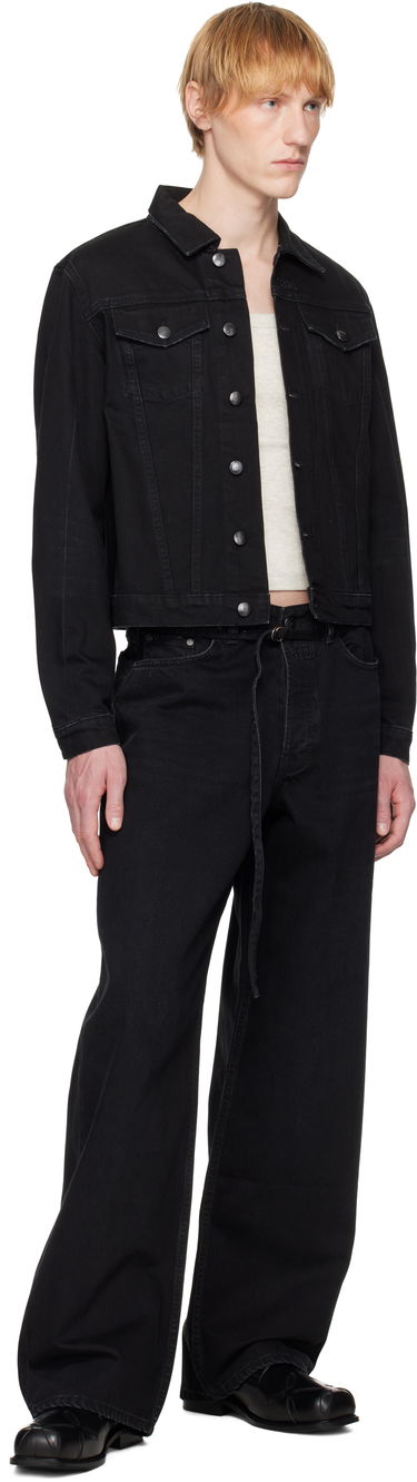 Jakna 032C 032c Down To Earth Boxy Denim Jacket Črna | S25-URD-1921-050, 3