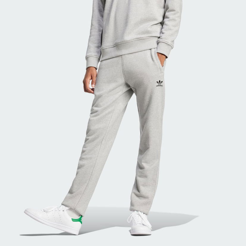 Trenirka adidas Performance Trefoil Essentials French Terry Sweatpants Siva | JD2424