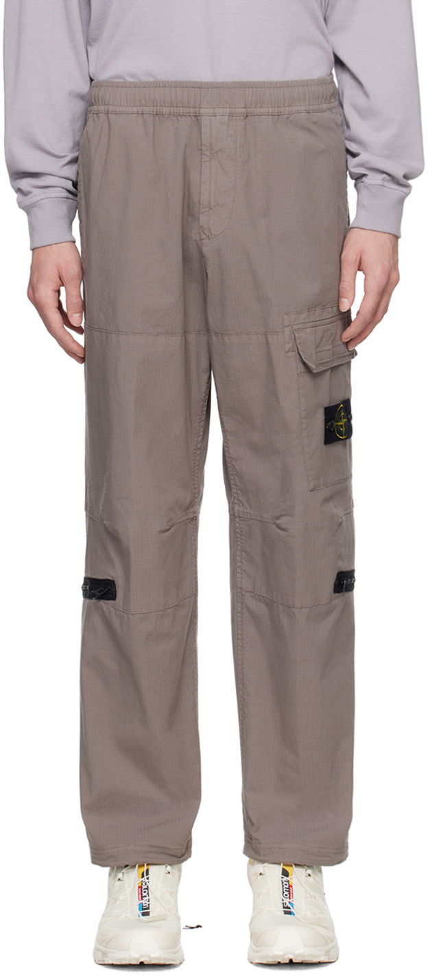 Cargo hlače Stone Island Gray Multi-Pocket Cargo Pants Siva | 801532611, 0