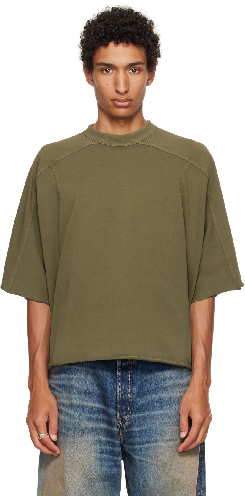 Majica Entire Studios Entire Studios Heavy Dart T-Shirt Zelena | ES2487MI