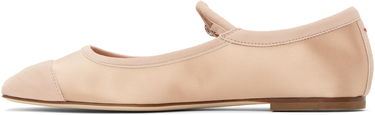 Modni dodatki Aeyde Aeyde Uma Satin Toe-Cap Ballerina Flats Roza | A11-FL-RKLS08FL169-SS25-960-067, 2