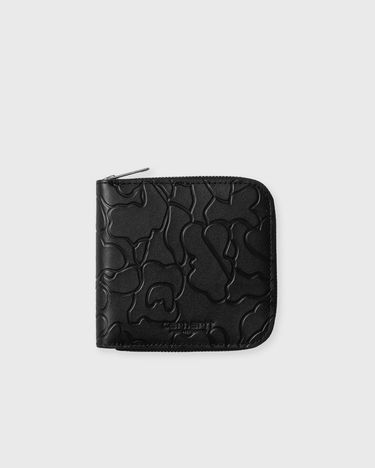 Denarnica Carhartt WIP Embossed Camo Duck Zip-Around Wallet Črna | I035402-00E.XX, 1