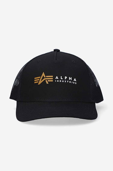 Kapa Alpha Industries Alpha Industries Trucker Cap Črna | 106901.03, 2