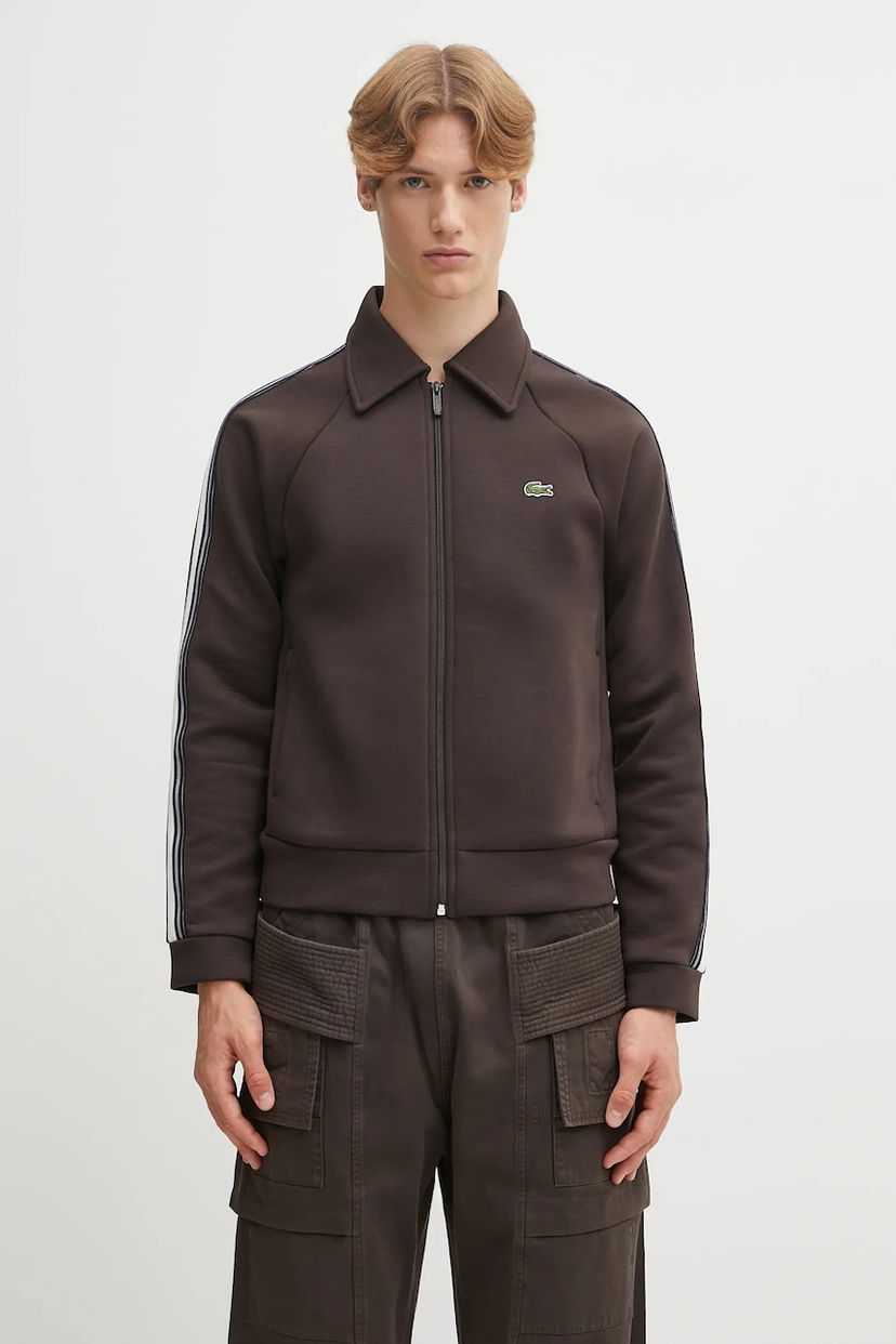 Jakna Lacoste Lacoste Track Jacket Rjava | SH5927