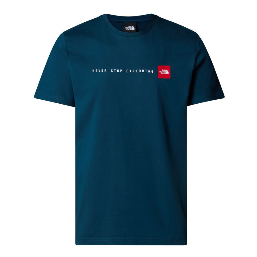 Majica The North Face Never Stop Exploring T-Shirt Short Sleeve Modra | NF0A87NS1NO1
