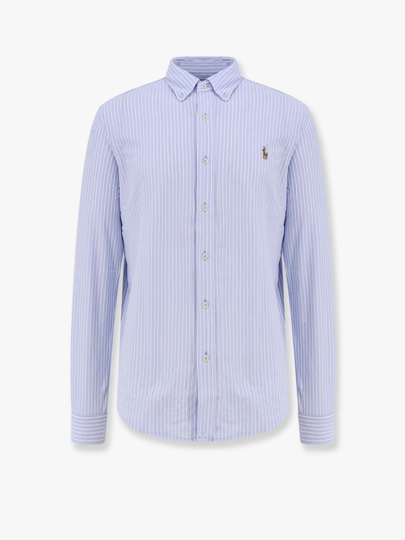 Srajce Polo by Ralph Lauren Striped Button-Down Shirt by Polo Ralph Lauren Modra | 710934575002