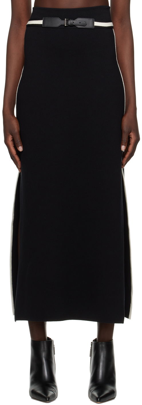 Krila Max Mara Maxi Skirt Črna | 2411301012600