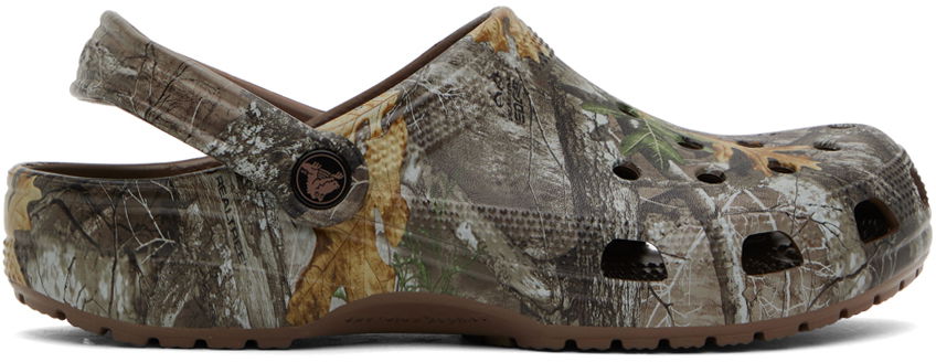 Superge in čevlji Crocs Classic Clogs "Brown Realtree Edition" Rjava | 205413-267, 0