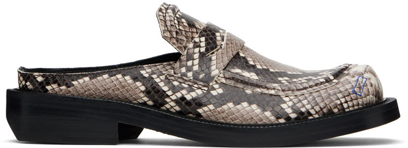 Oblačila ADER ERROR ADER error Curve MU02 Slip-On Loafers Siva | BLASSS202MU