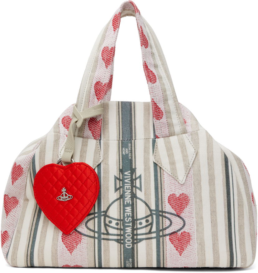 Tote bag Vivienne Westwood Vivienne Westwood Medium Archive Yasmine Bag Bež | 4702000LW-W0148-