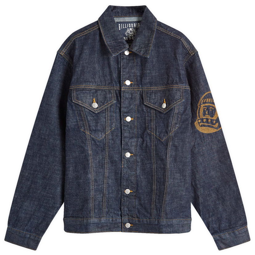 Jakna BILLIONAIRE BOYS CLUB Billionaire Boys Club Astro Selvedge Denim Jacket, Size Medium Modra | B24204-BL